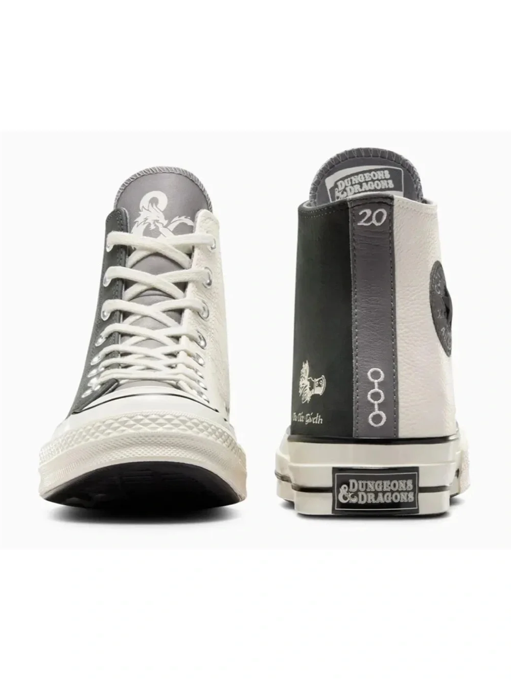 Converse Dungeons Dragons Men’s Chuck 70 Leather Hgh D20 Dice Sz 12 NWOB A09884C